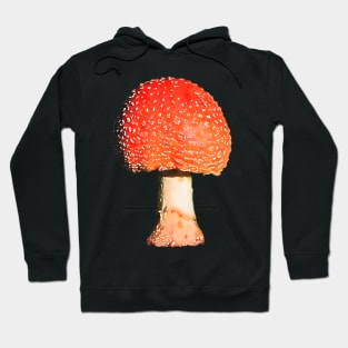 Orange Mushroom Amanita Hoodie